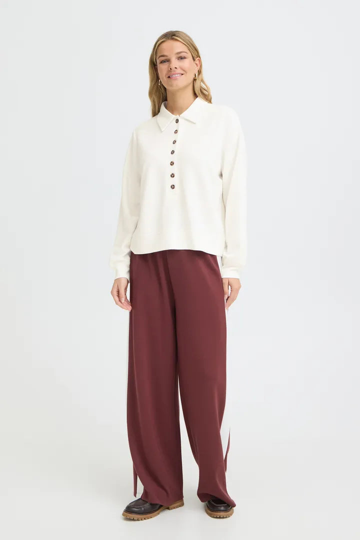 Fransa Aurora Pullover - Whisper White