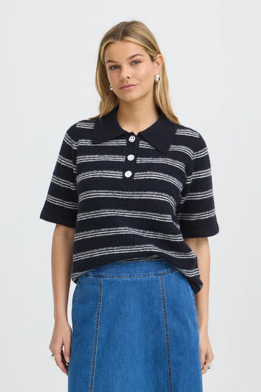 Fransa Kendra Pullover - Salute Stripe