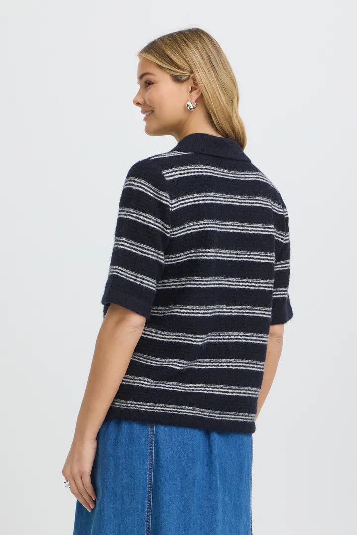 Fransa Kendra Pullover - Salute Stripe