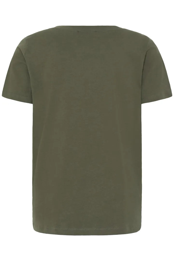 Fransa Talindra Tee - Green