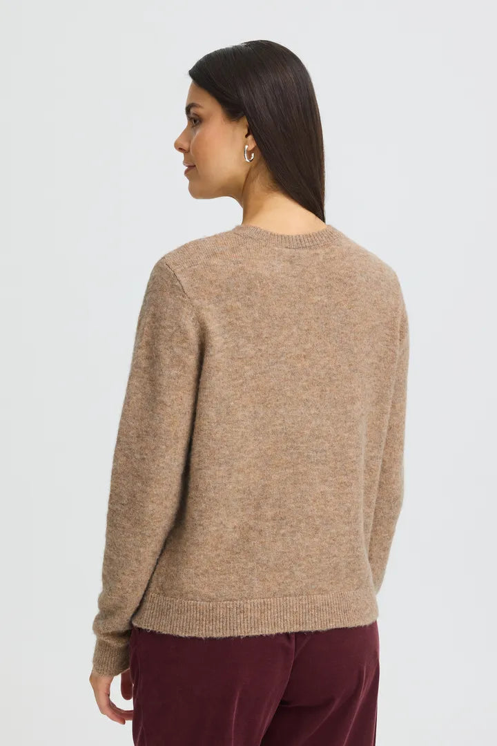 Fransa Fia Pullover - Driftwood