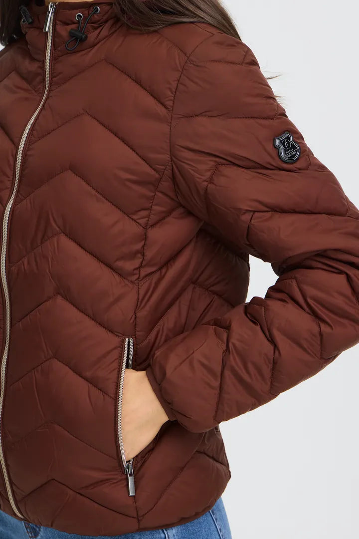 Fransa Bapadding Jacket - Rum Raisin