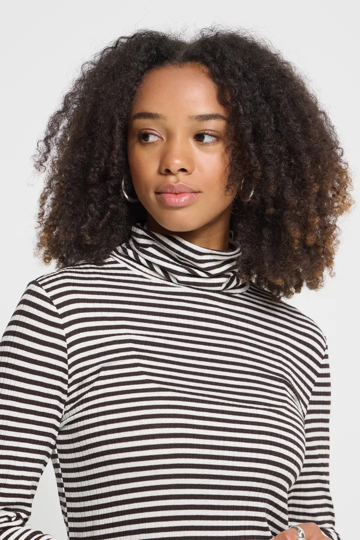 ICHI Cella Rollneck - Chocolate Tort