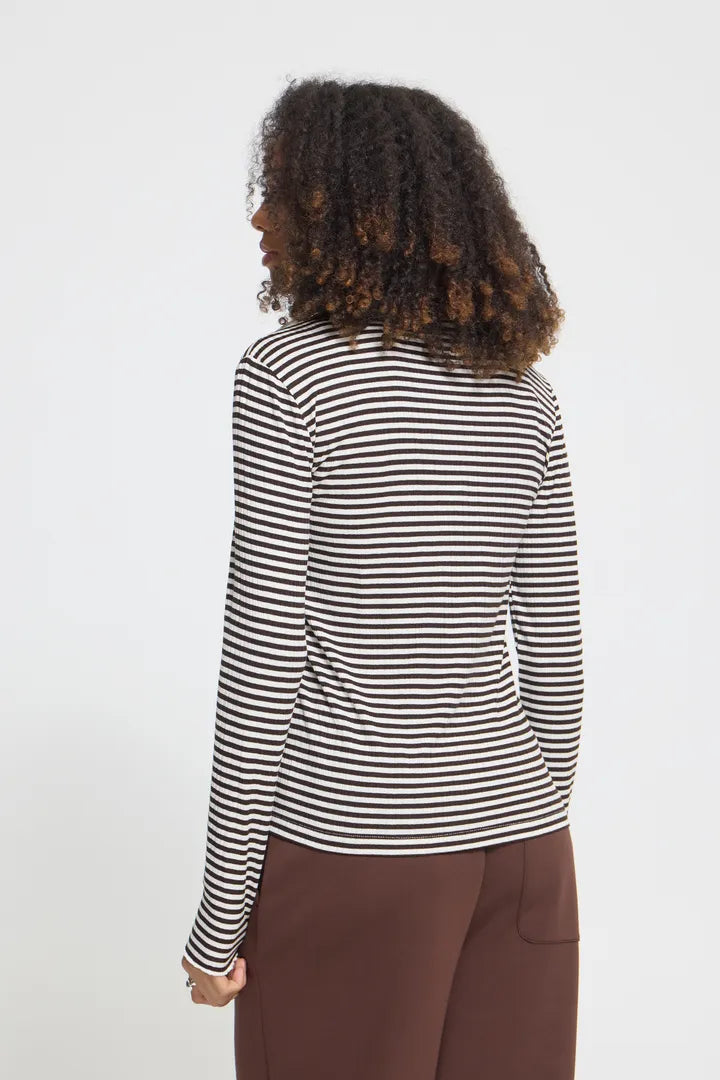 ICHI Cella Rollneck - Chocolate Tort