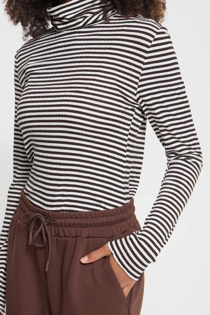 ICHI Cella Rollneck - Chocolate Tort