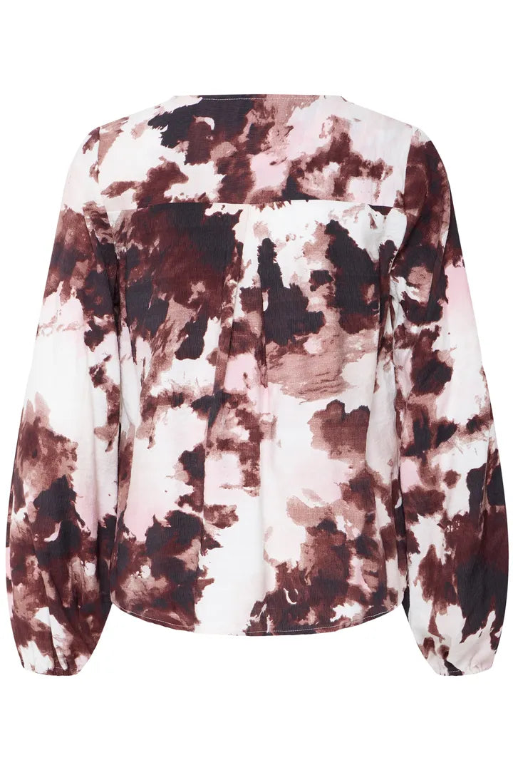 Fransa Ariana Blouse - Watercolour