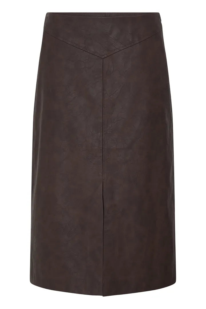ICHI Kanira Skirt - Chocolate