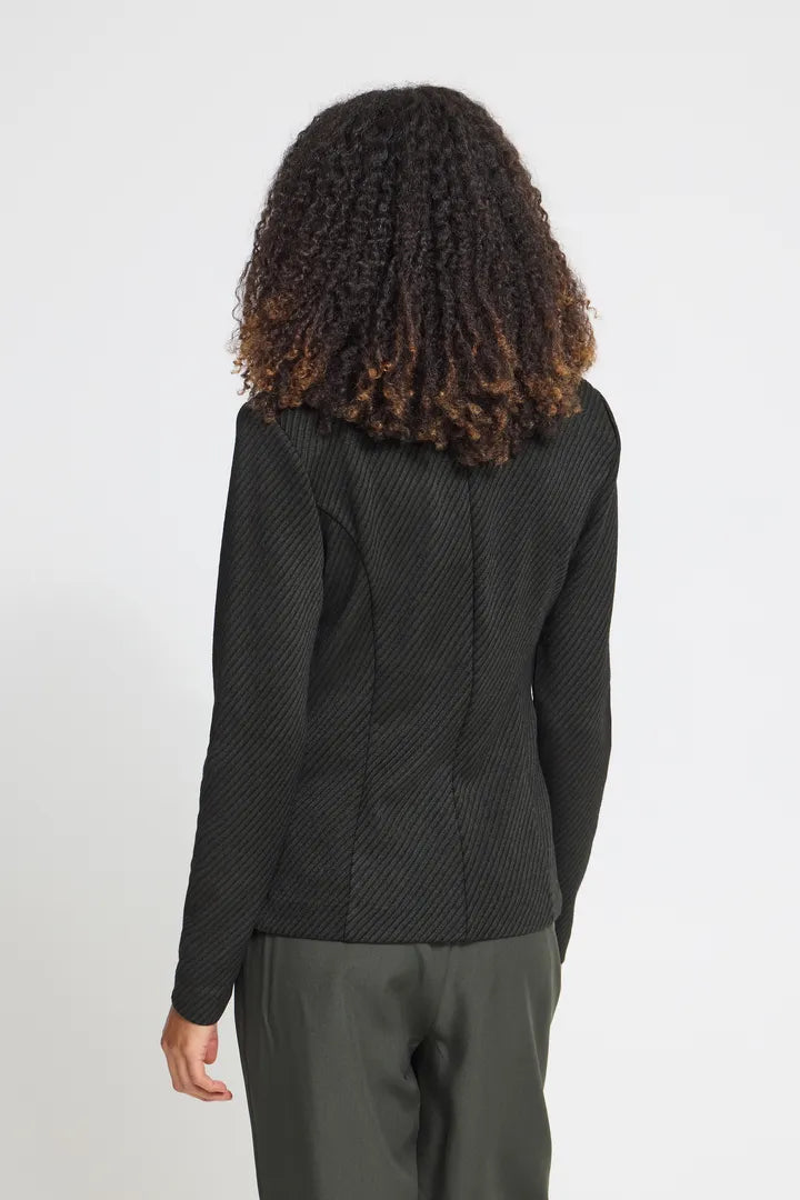 ICHI Kate Twillish Blazer - Green