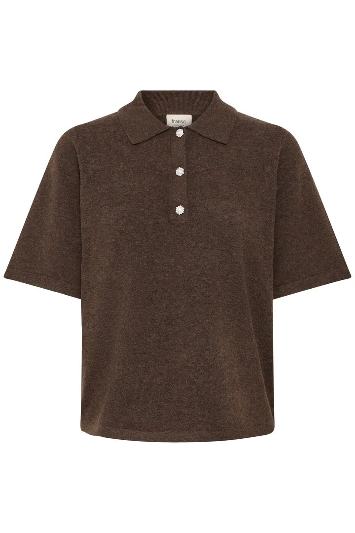 Fransa Suzette Pullover - Coffee