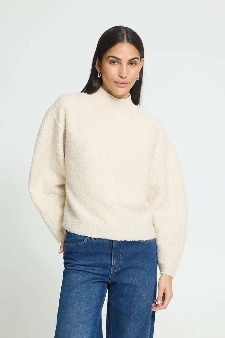 ICHI Curley Jumper - Birch