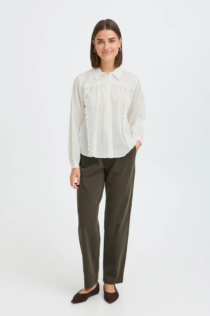 Fransa Lacita Blouse - White