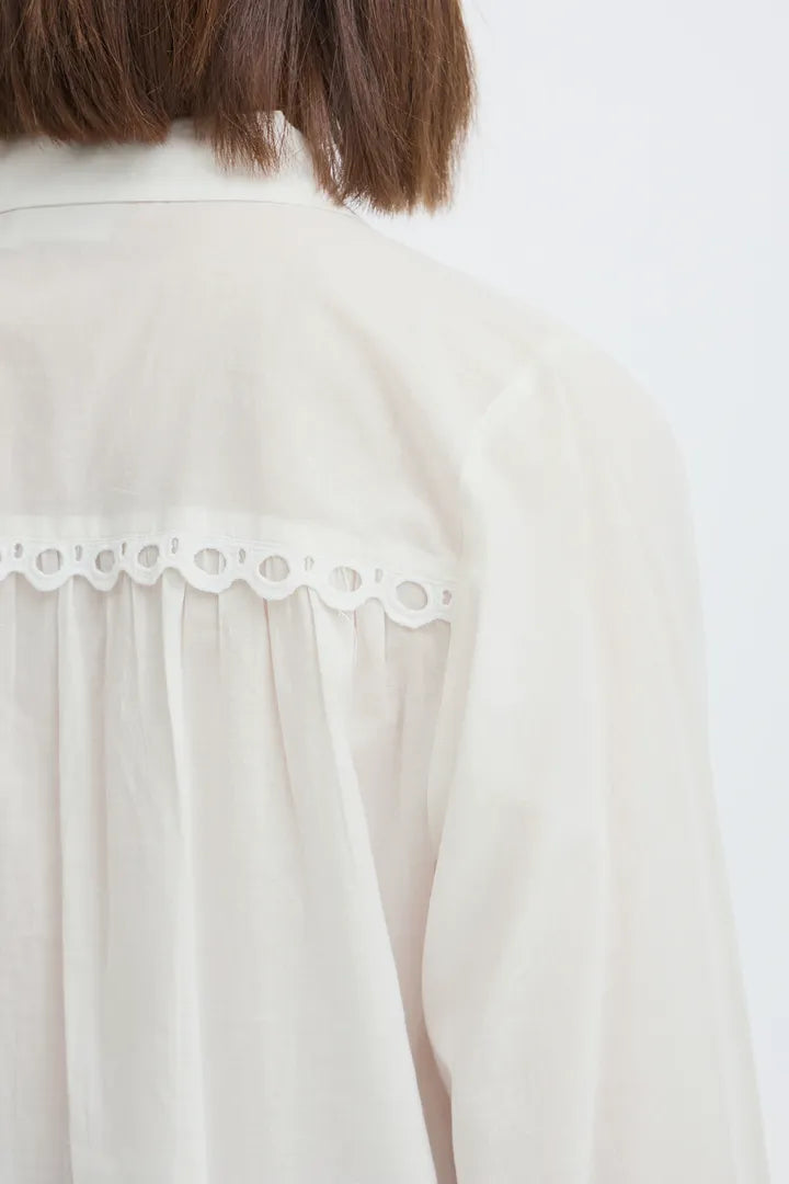 Fransa Lacita Blouse - White