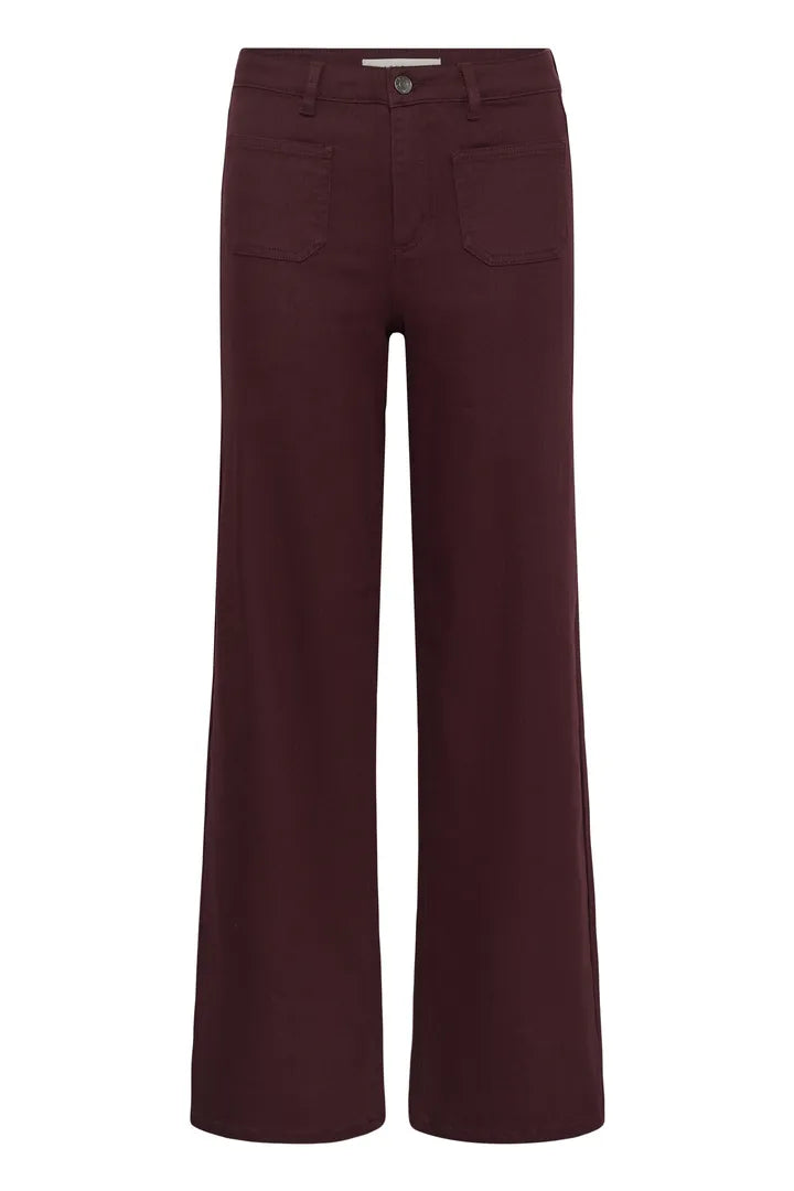 Kaffe Brook High Waist Reg Fit Jeans - Fudge