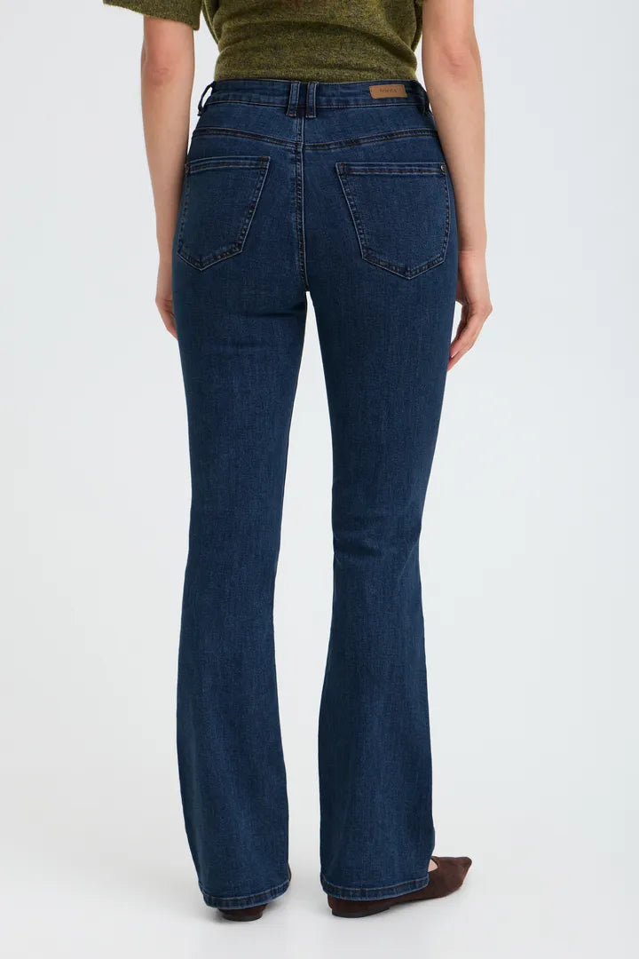 Fransa Atlanta Hanna Jeans - Dark Blue Denim