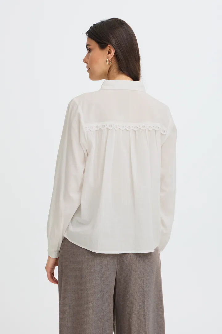 Fransa Lacita Blouse - White