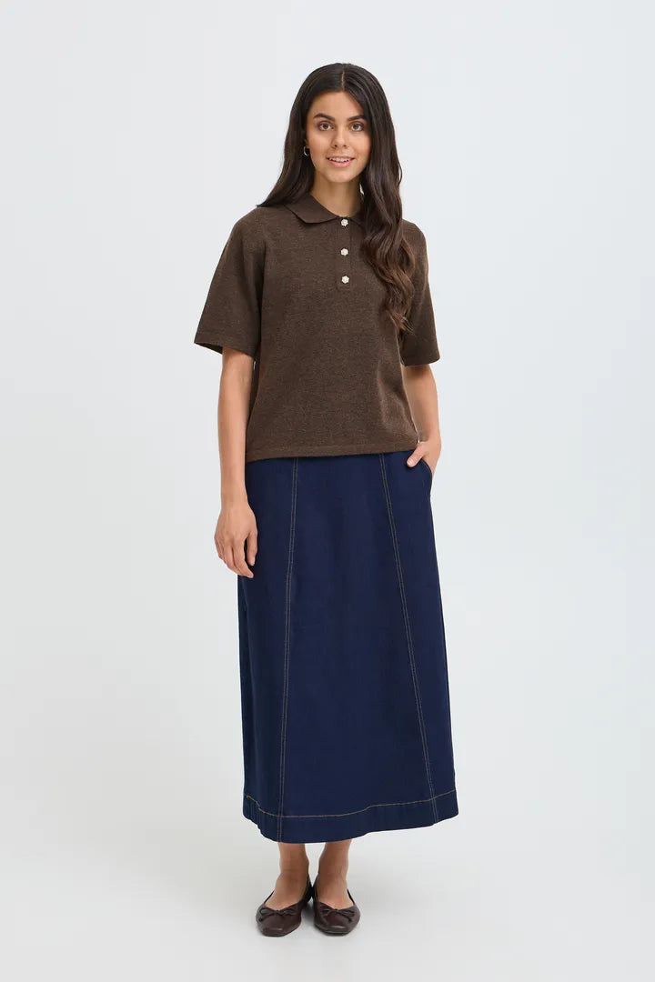 Fransa Suzette Pullover - Coffee