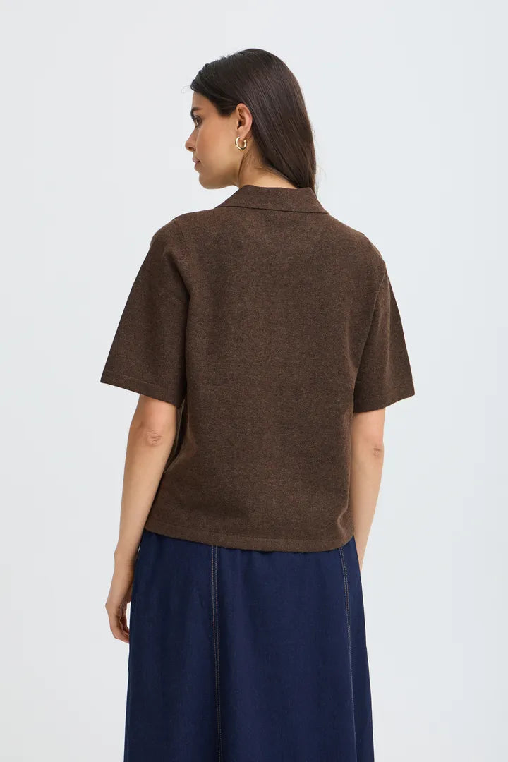 Fransa Suzette Pullover - Coffee