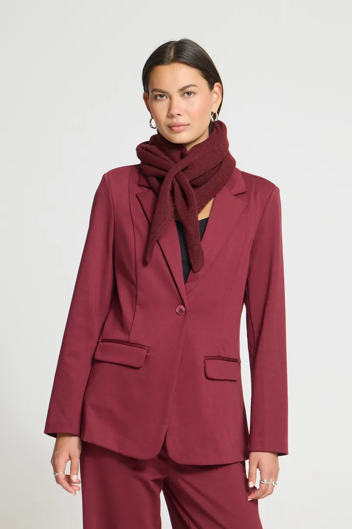 ICHI Gry Scarf - Rhododendron
