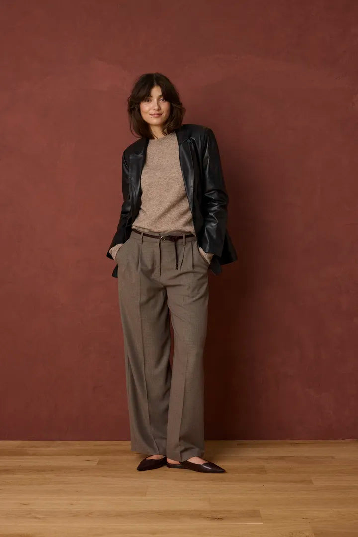 Fransa Fia Pullover - Driftwood