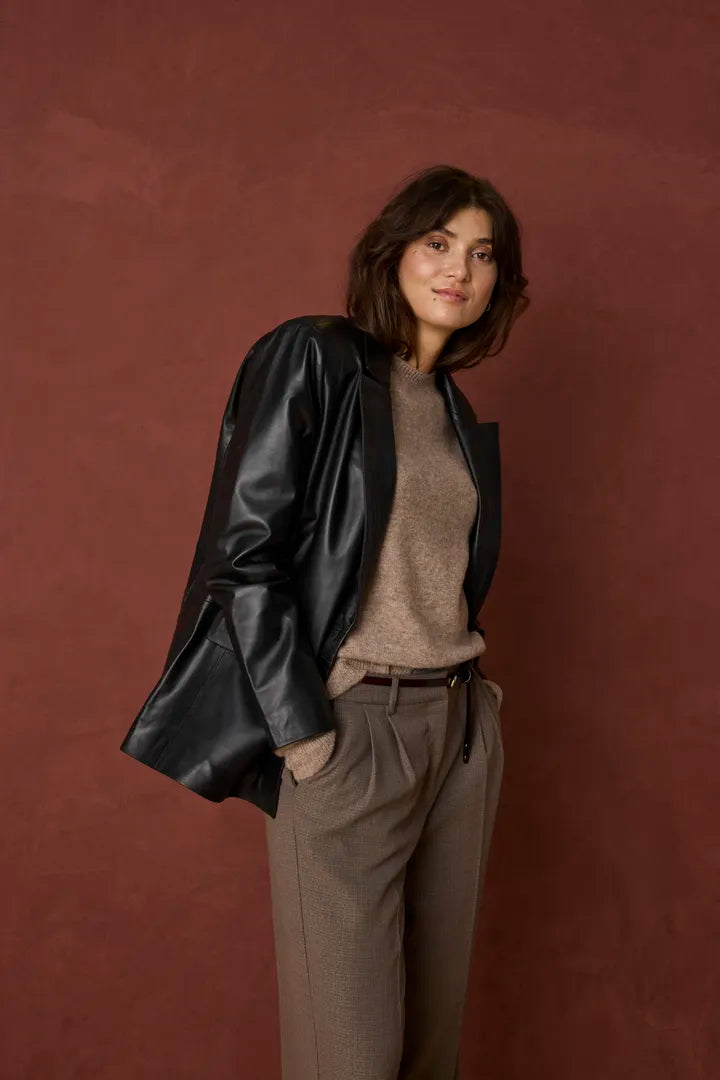 Fransa Fia Pullover - Driftwood