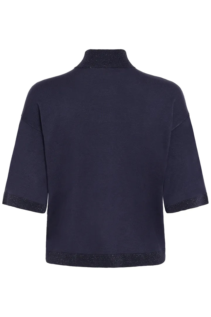 Kaffe Liva Lurex Pullover - Graphite