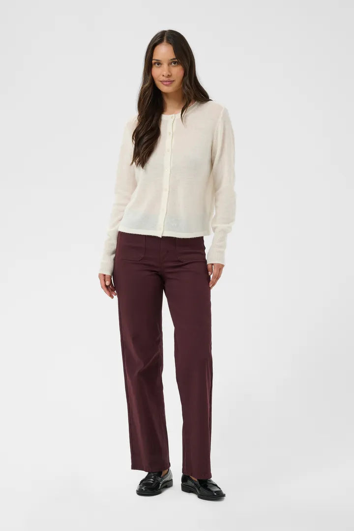 Kaffe Brook High Waist Reg Fit Jeans - Fudge