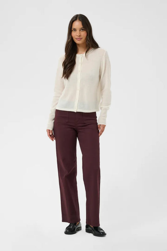 Kaffe Brook High Waist Reg Fit Jeans - Fudge