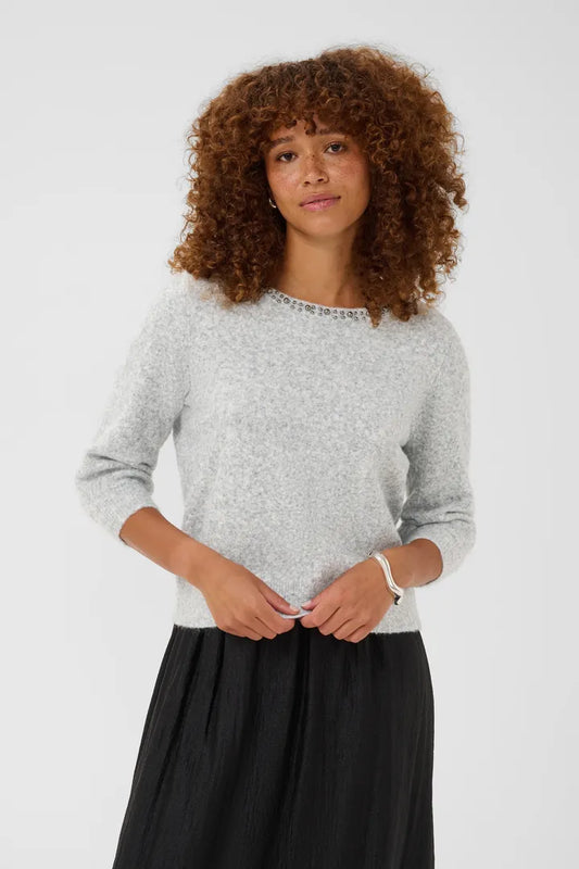 Kaffe Selly Pullover - Grey