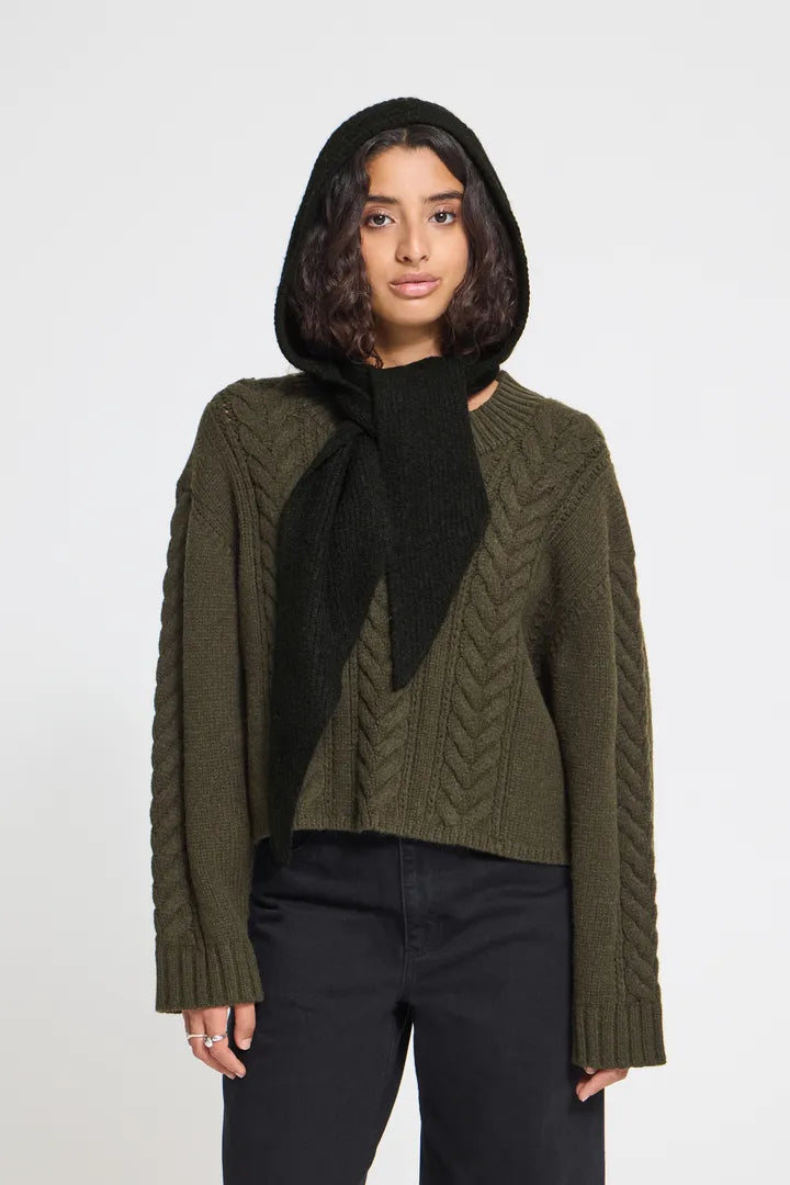 ICHI Charlotte Hood - Black