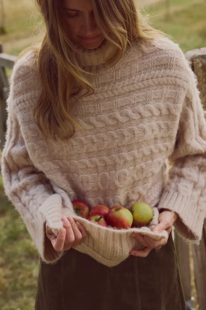 Fransa Sasha Pullover - Oatmeal