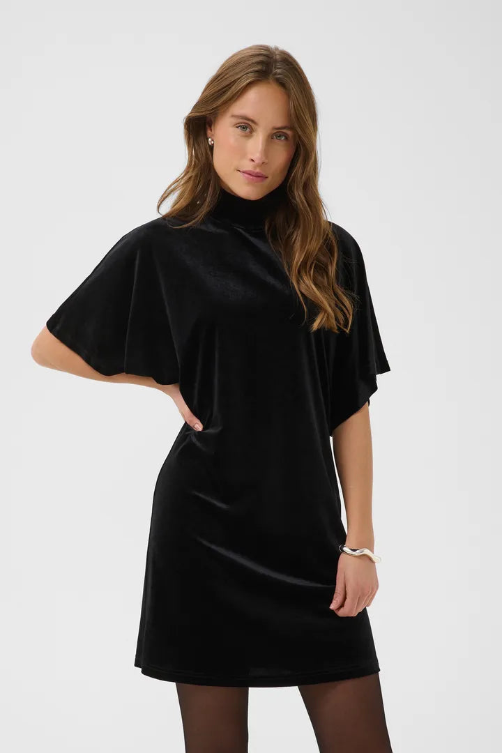 Kaffe Kelly Wing Dress - Black