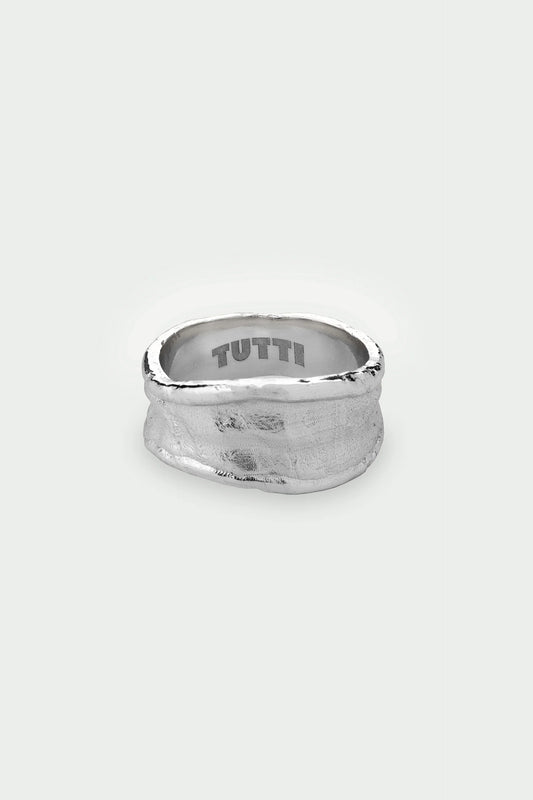 Tutti & Co Driftline Ring - Silver