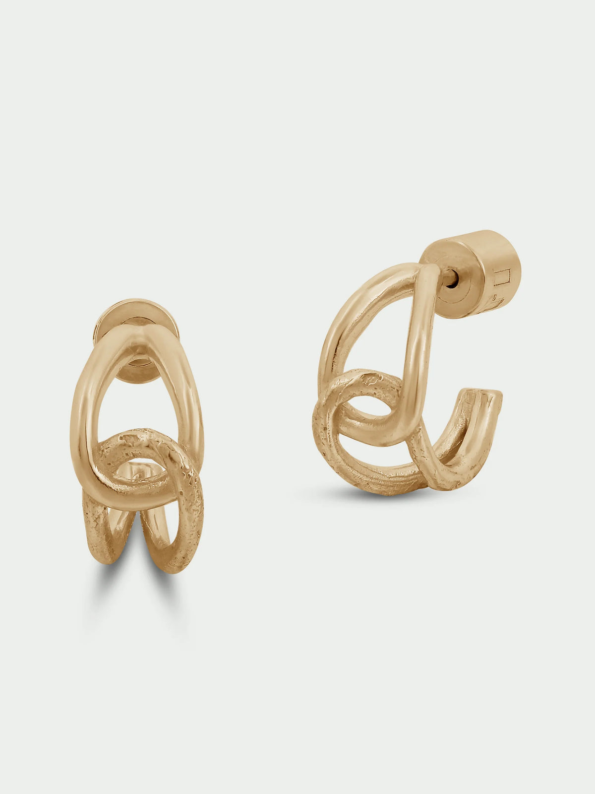 Tutti & Co Alder Earrings - Gold