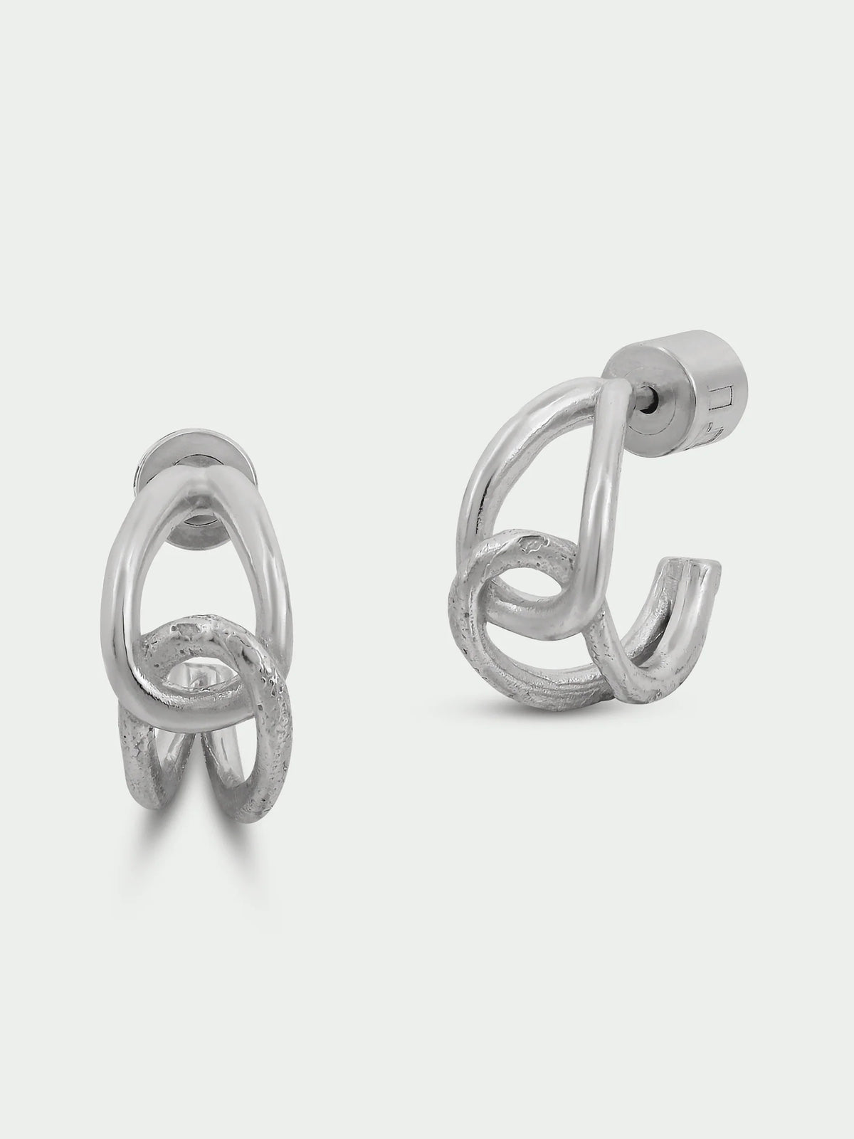 Tutti & Co Alder Earrings - Silver