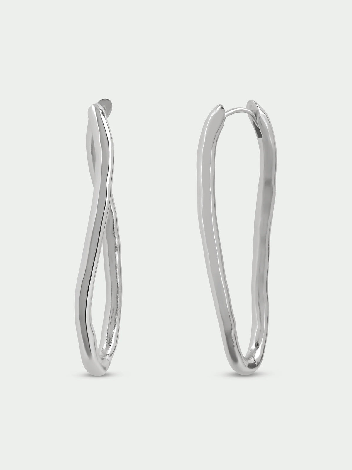 Tutti & Co Blend Earrings - Silver