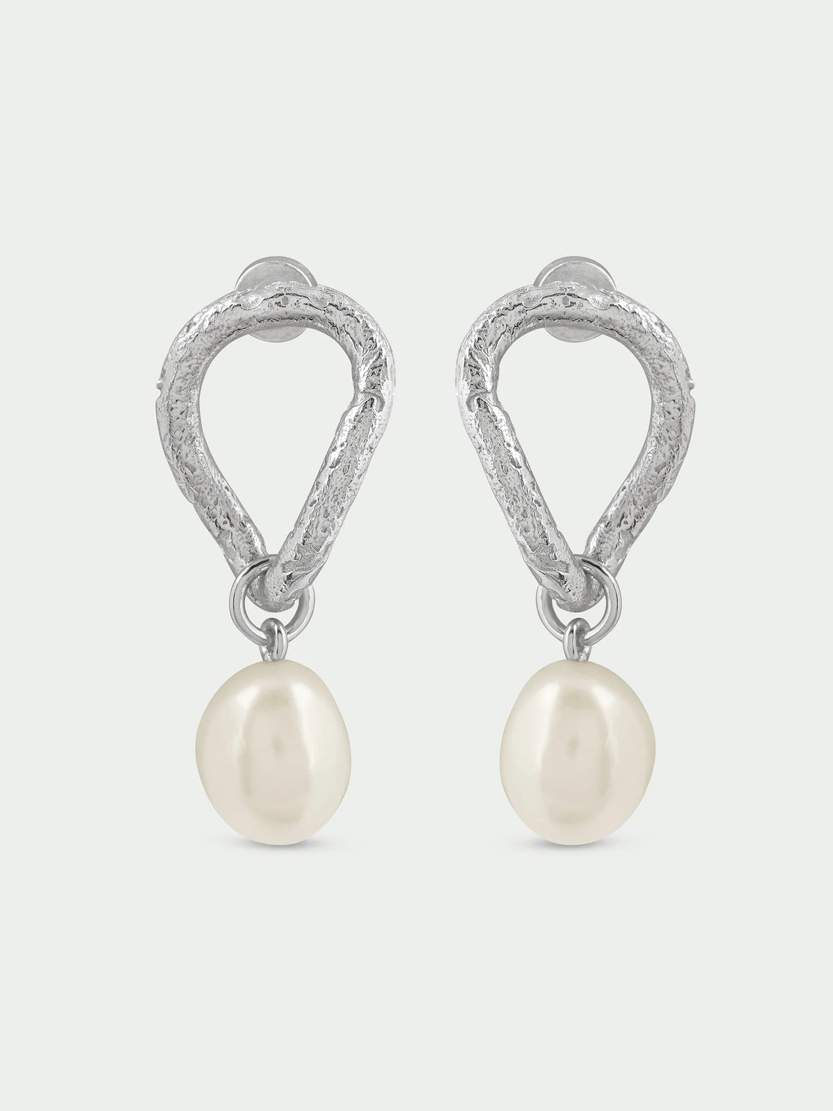 Tutti & Co Iris Earrings - Silver
