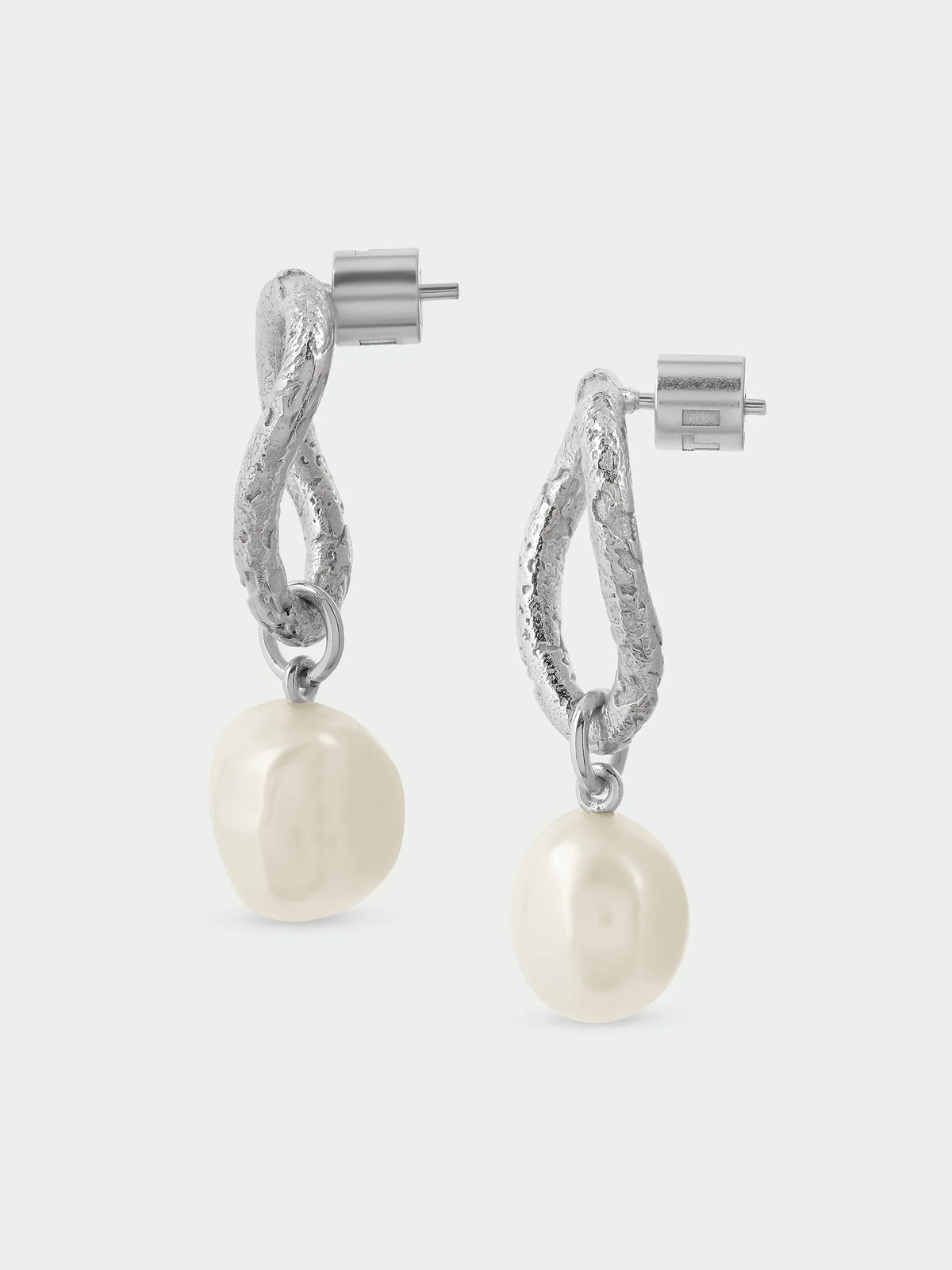 Tutti & Co Iris Earrings - Silver