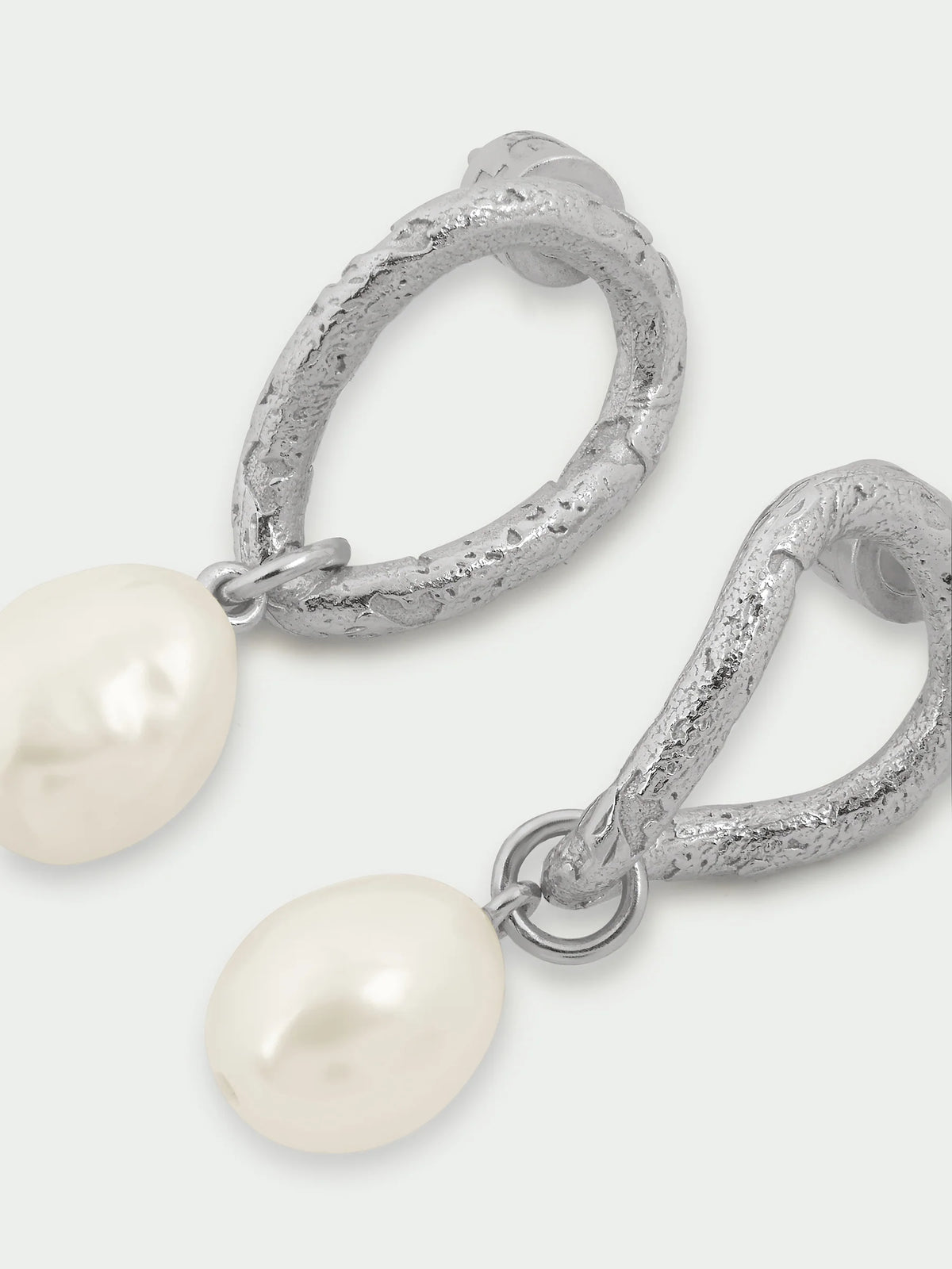 Tutti & Co Iris Earrings - Silver