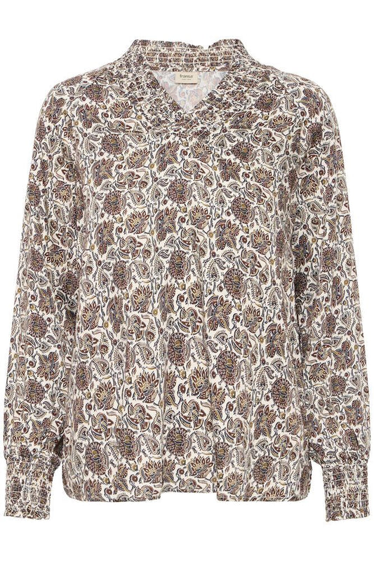 Fransa Gladis Blouse - Pumicestone