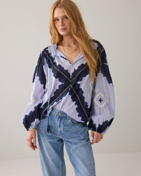 Summum Tie-Dye Blouse