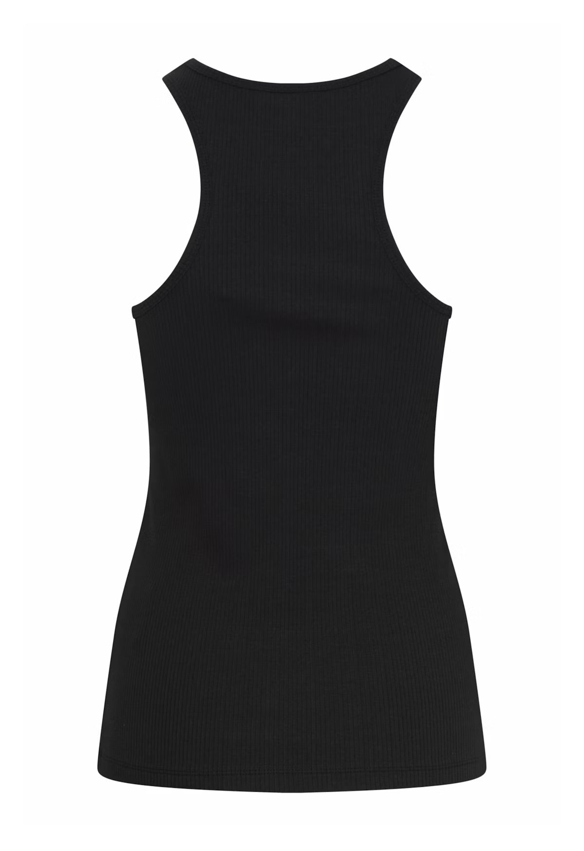 ICHI Palmer Rib Box Top - Black