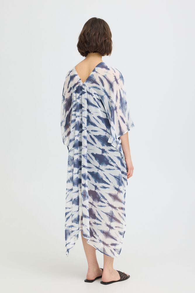 Fransa Natala Kafan - Neuvean Navy Tie Dye