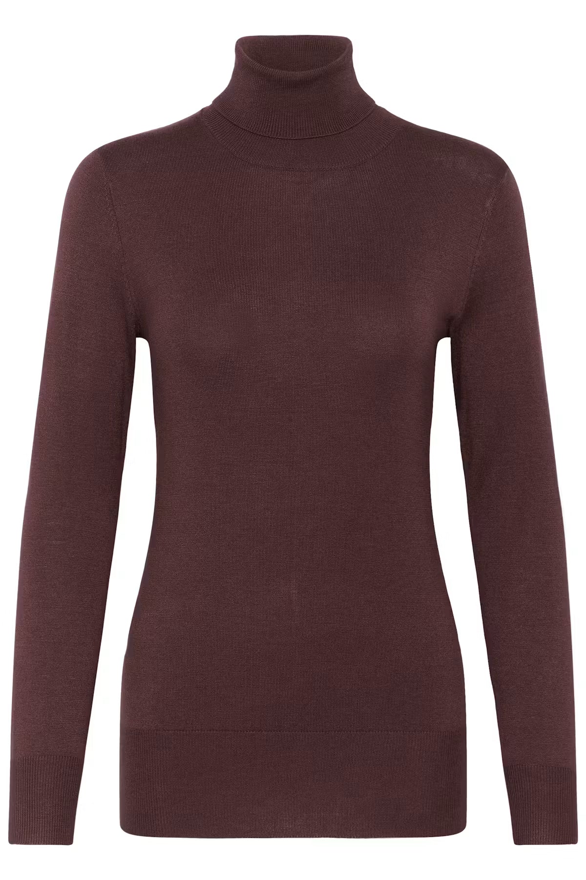 Kaffe Astrid Roll Neck - Fudge