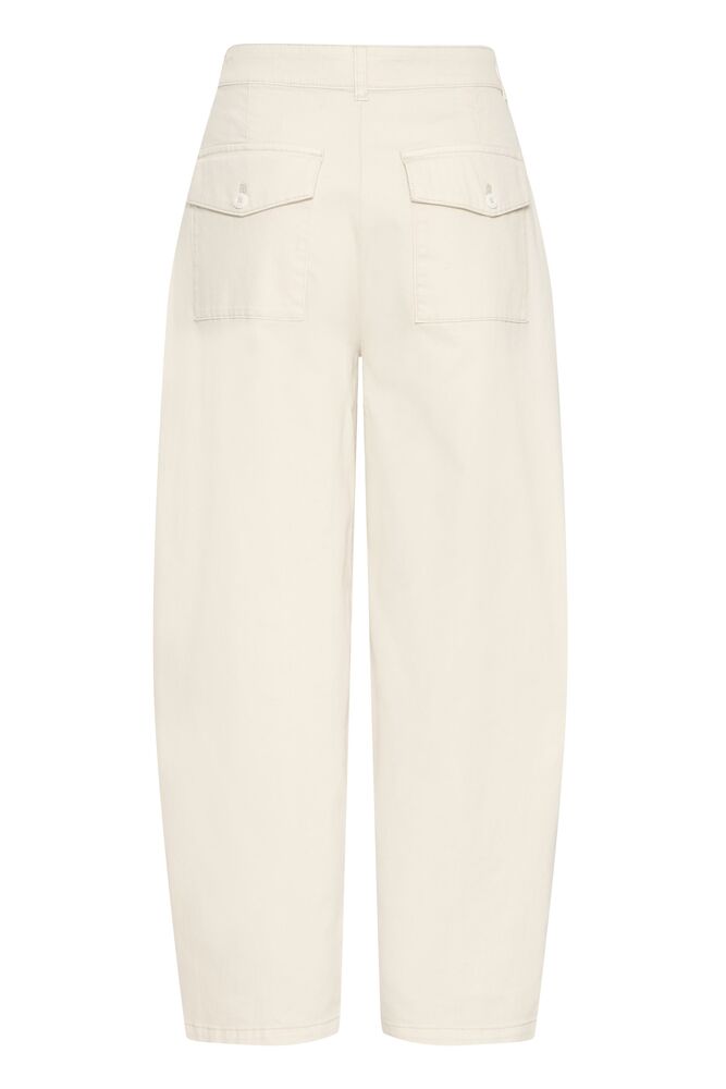 Fransa Twill Pants - Whisper White