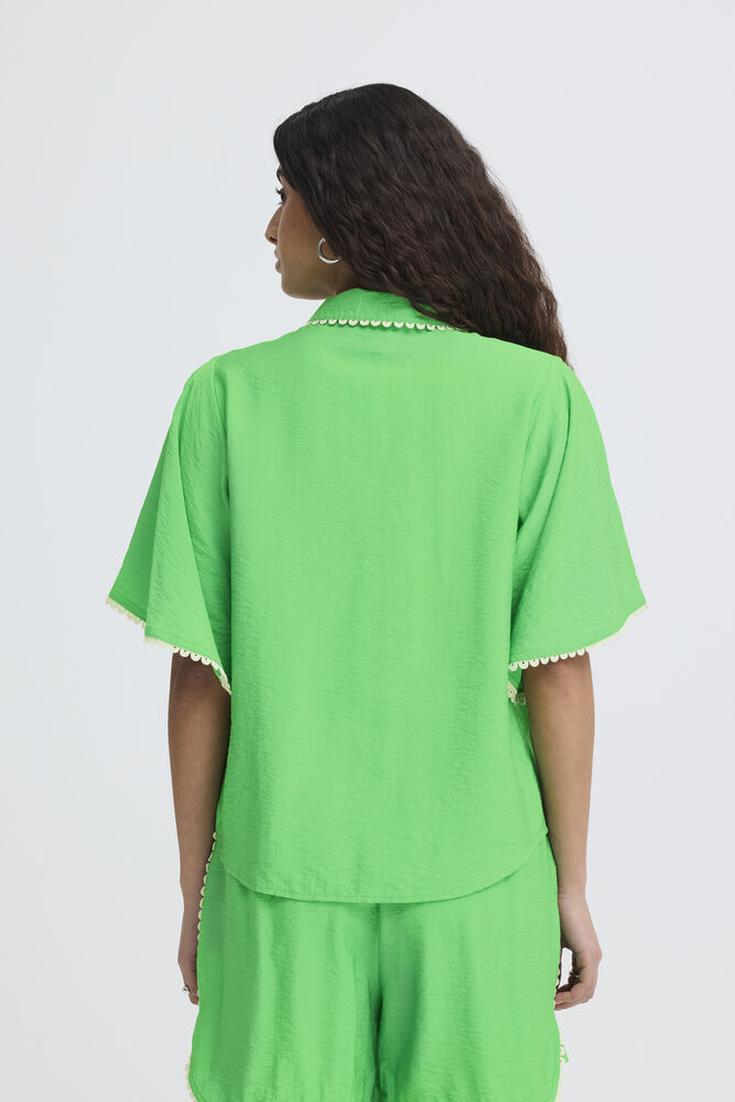 ICHI Leni Shirt - Greenbriar