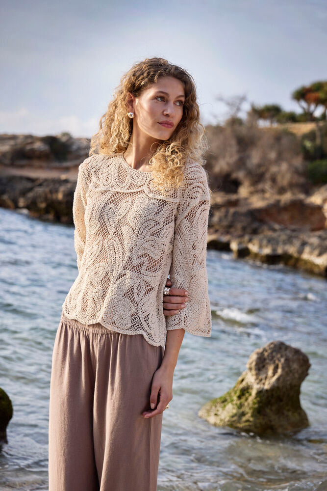 Fransa Prim Cardigan - Oatmeal