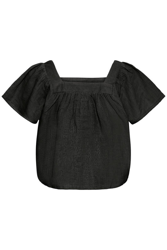 ICHI Foxa Blouse - Black