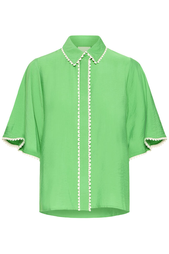 ICHI Leni Shirt - Greenbriar