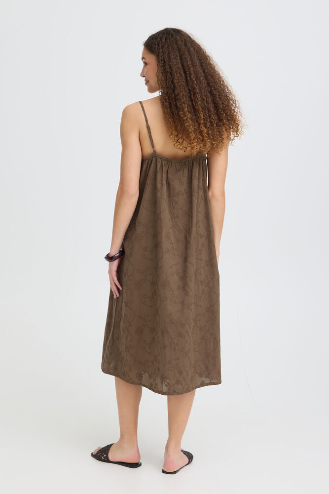 Fransa Emmy Dress - Mountain Trail