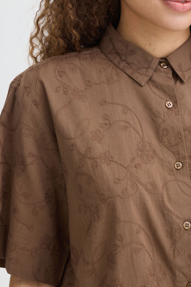 Fransa Emmy Shirt - Mountain Trail